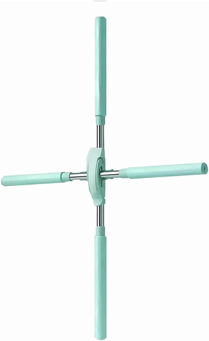 Yoga Sports Training Sticks Stretching Tool for Adults and Kids Back Straightener Posture Corrector Retractable Back Support Hump Posture Orthotics (Color : Green, Size : 54-86cm)
