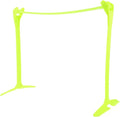 Adjustable Height Soccer Hurdles Foldable Plastic Speed Agility Training Equipment for Football Fitness Drills Green