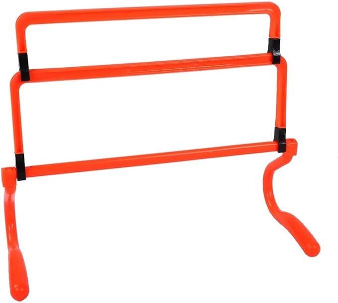 JEOZBM Speed Hurdles, 5Pcs Speed Training Hurdles for Athletes, Adaptable Training Equipment for Soccer Basketball Football