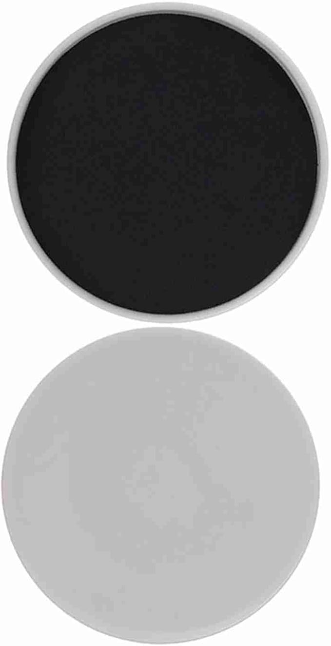 Alomejor 2PCS Fitness Core Slider Exercise Sliding Disc Sport Full Body Workout Small Size and Lightweight for Athletic Conditioning