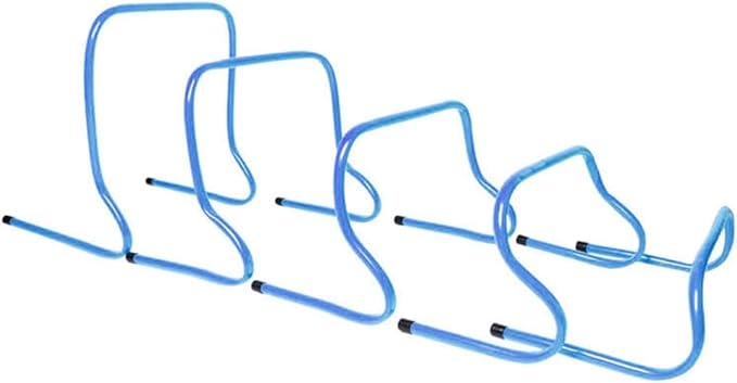 5 Pack Agility Speed Training Hurdles Detachable Agility Training Hurdles Sports Practice Equipment for Athletes, Soccer
