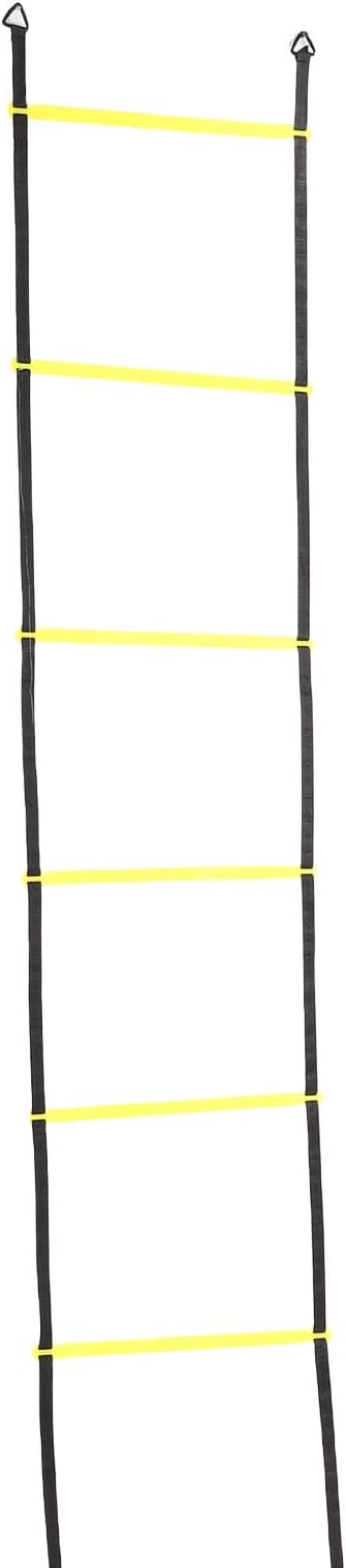 Hapivida Agility Ladder Speed Training Equipment Set, Football Soccer Training Cones Running Umbrella Fitness Gear for Athletes Teenagers Adults