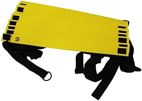 Shred & Tone Pro Agility Speed Ladder with Carrying Bag - Yellow