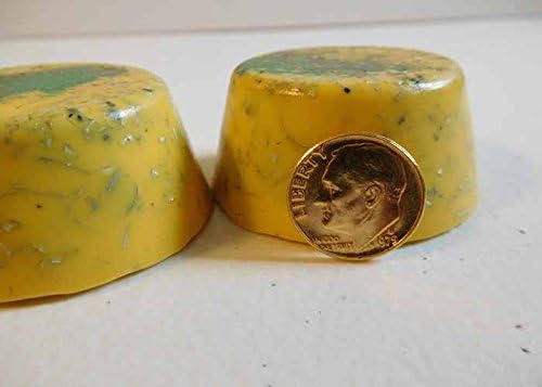 2 Maize Small Tower Buster Crystal Orgone Generator Energy Accumulator 528Hz/7.83Hz/Advance Harmonics Many Beautiful Ingredients and Colors!! (Maize)