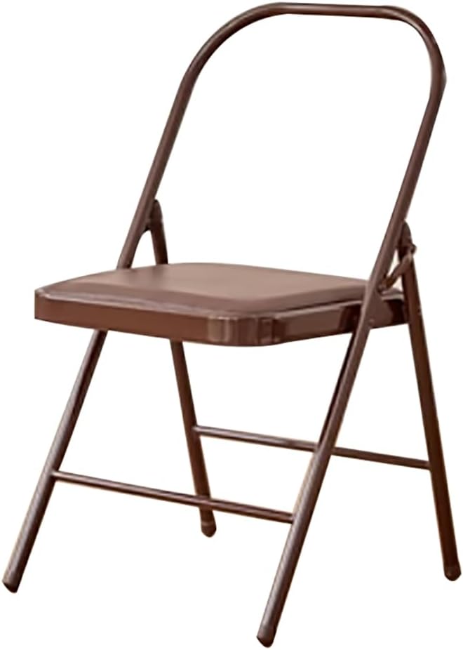 Yoga Chair, Pilates Chair,Yoga Inversion Chair,Backless Yoga Chair Props,Yoga Chair Iyengar,Brown-31.5in
