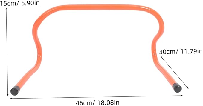 4pcs Agility Hurdles for Sports Training Plastic Speed Training Equipment for Boys and Girls and Athletes Improve Speed Flexibility and Coordination for Football Basketball Drills