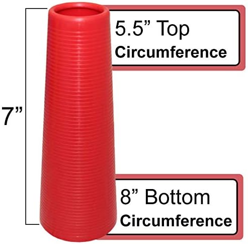 Rehabilitation Advantage Large Stacking Hand Cones, Set of 30