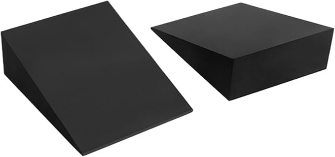 Yoga Foam Wedges 2Pcs Yoga Wedge Blocks Stretch Slant Boards Exercise Block Pilates Squats Fitness Accessories
