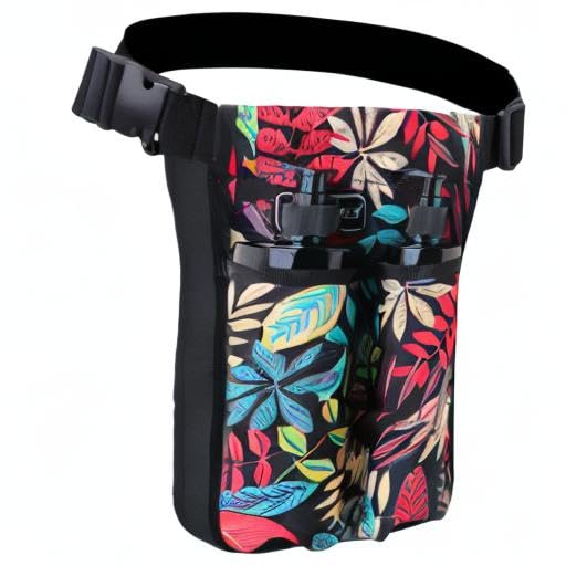 Tuhaoge Massage Bottle Bag Massage Oil Holster Lotion Holster Massage Therapist Massage Oil Holster Massage Lotion (TH2kd- DaShuYe)