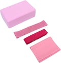 Yoga Tool Kit Yoga Mat Straps Blocks Resistance Ring Latex Pull Towel Stretching Accessories Fitness Set