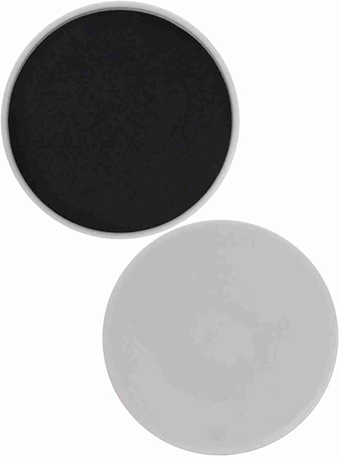 Alomejor 2PCS Fitness Core Slider Exercise Sliding Disc Sport Full Body Workout Small Size and Lightweight for Athletic Conditioning