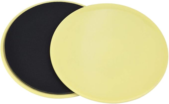 2PCS Exercise Sliding Discs, Small Lightweight Core Sliders, Full Body Workout Sliders with Durable Design, Ideal for Gym, Yoga, Physical Therapy & Dance Training