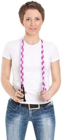 Jump Rope 12-Pack - Pink, Blue, Black and White Skip Ropes for Exercise - Outdoor Jump Rope for Kids, Adults and Athletes - Family Fun Toys and Games