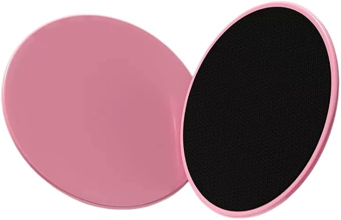 Core Sliders for Working Out, Dual Sided Exercise Gliding Discs, Home Gym Leg Shaping Workout Sliders 2 Pack