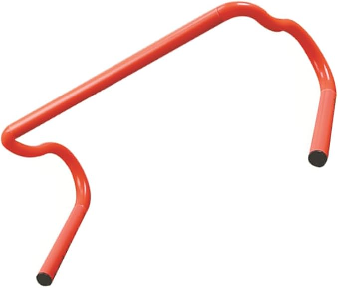 1pc Football Training Hurdle for Agility and Speed Drills Detachable Portable and Jumping Rack Orange