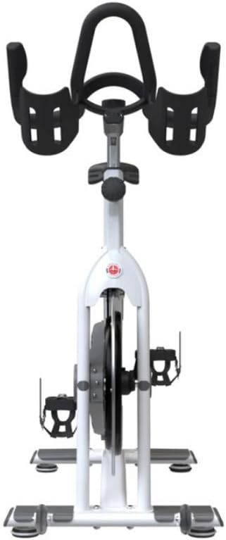 Schwinn AC Performance Plus Indoor Bike with Carbon Blue Belt Drive and Morse Taper - White