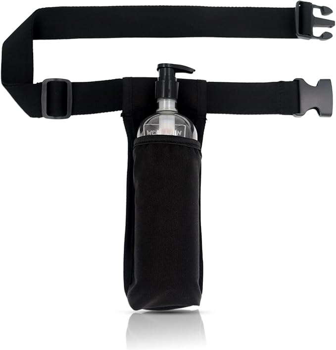 Massage Oil Holster, Adjustable and Durable Massage Holster, Bag only, Bottle not Included