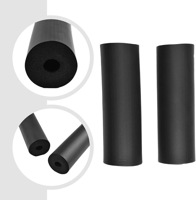 Foam Roller Pad Replacement for Leg Curl and Extension Machines, for Home and Gym Workout Equipment, Fits 20-22mm Tube Diameter