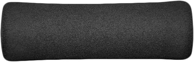 Foam Foot Pads Rollers Two Pair for Home Gym Exercise Machines Equipments Replacements with 1 Inch(2.5cm) Rod (Foam 9.25" X 2.76" Od X 0.87" Id)