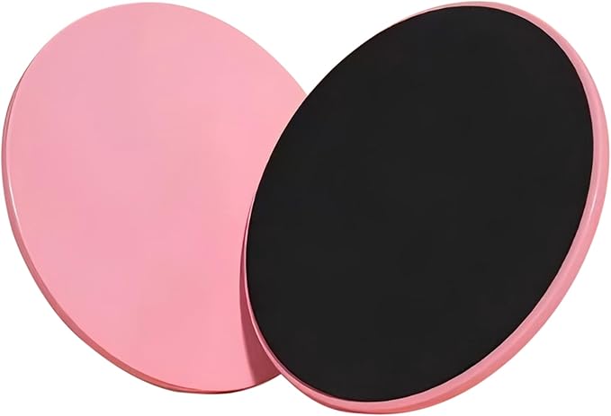 Exercise Core Sliders for Working Out - Dual Sided Gliding Discs for Full Body Workout - Use on Carpet or Hardwood Floors - Fitness & Pilates Equipment - Lightweight & Portable