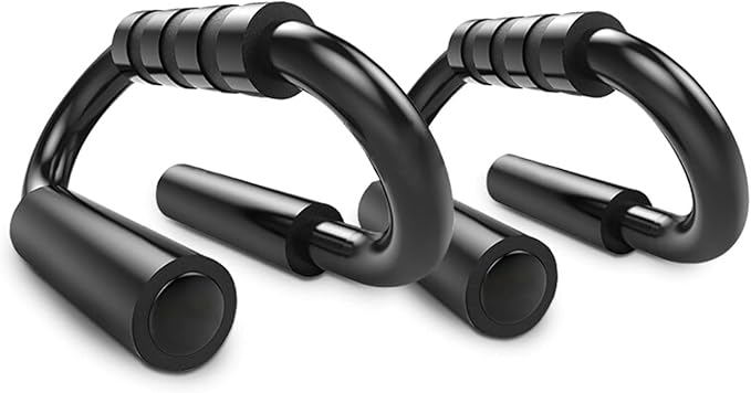 Push Up Bars, Push-up Handles, Set Of 2 Extra Thick Non Slip Foam Grip, Unique Sturdy Structure Push Up Stands, Perfect Strength Training Home Gym Push Up Handles For Floor