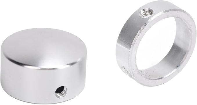 aqxreight Fitness Equipment Handle End Cover 1 Inch Aluminum Strength Training Equipment Handle End Cover Attachment for Gym Material Equipment Handle End CoverStrength Traini