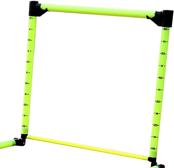 Sports Agility Hurdles, Adjustable Height Jumping Bar Set Practice Speed Hurdles
