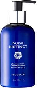 Pure Instinct Pheromone Massage Lotion True Blue 8oz
