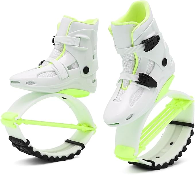 Kangaroo Jump Shoes for Women & Men – Adult Moon Shoes with 4 Springs, Low-Impact Fitness Jumping Boots for Exercise, Weight Loss, Cardio