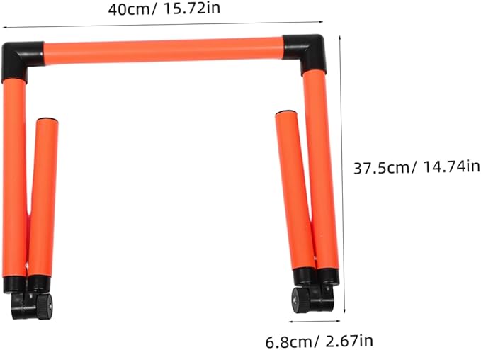 ibasenice Football Hurdle Training Equipment Hurdles for Speed and Agility Training Jump Performance for Athletes Soccer
