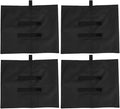 4pcs Oxford Cloth Black Tent Solid Sandbag Large Capacity Good Tight Outdoor Parasol Umbrella Sand Bag