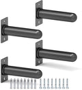 SYL Fitness Wall Mounted Weight Plate Holder, Fit 2 inch Olympic Weight Plates, Scratch Resistant Surface