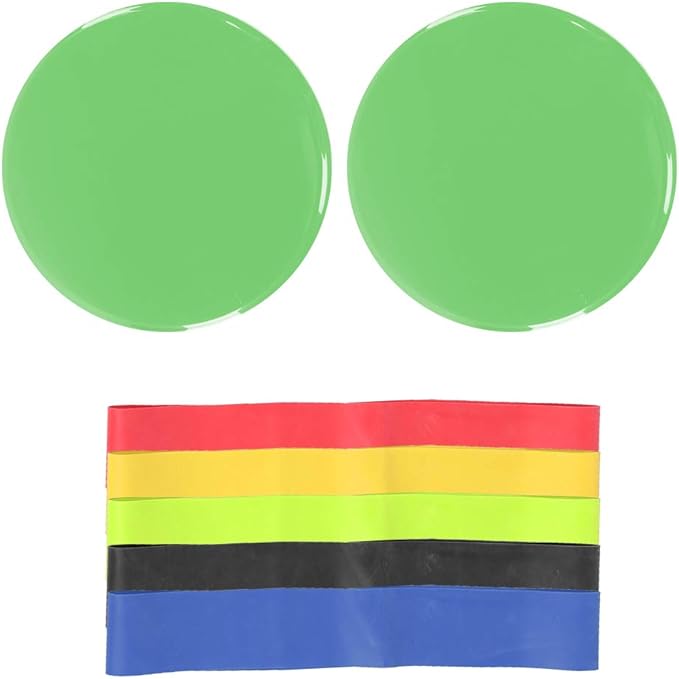 Fitness Sliding Disc Workout Equipment Core Slider Exercise Training Disks for Home Gym Street Workout ABS Material Pink Black Red Blue Green Orange 2 Pack