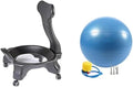 Heavy-Duty Yoga Ball Chair, Ideal for Core Muscle Strengthening, Exercise, and Physical Therapy; Suitable for Office and Home Fitness.