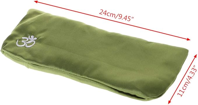 Yoga Eye Pillow Silk Cassia Lavender Relaxation