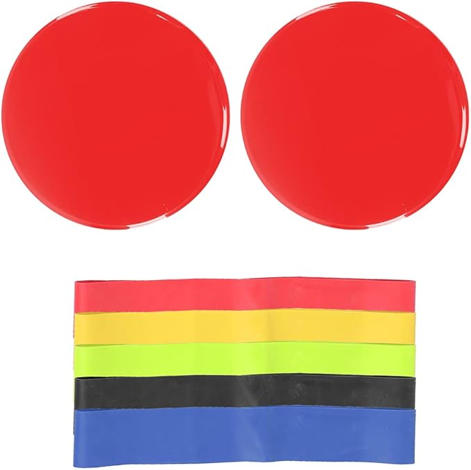 Fitness Sliding Disc Workout Equipment Core Slider Exercise Training Disks for Home Gym Street Workout ABS Material Pink Black Red Blue Green Orange 2 Pack