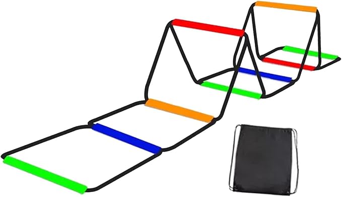 Agility Ladder Speed Ladder Foldable Workout Rugby Multifunction Home Gym Agility Training Equipment Fitness Feet Training