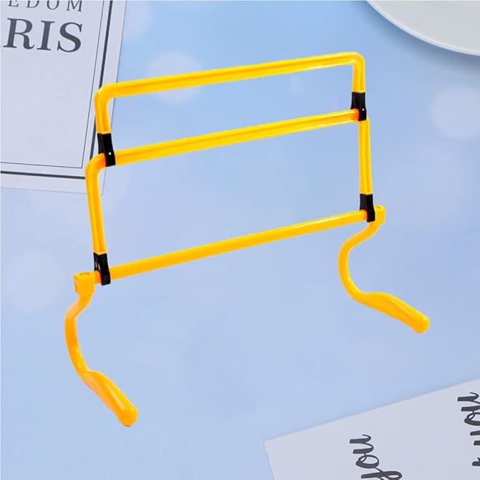 BESPORTBLE Removable Training Hurdles, Agility Ladder Speed Training Equipment, Soccer Training Agility Hurdles(Yellow)
