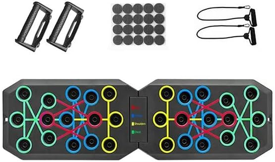 Foldable Push Up Board - Portable Push Up Handles for Home Gym, Professional Strength Training Equipment for Men and Women