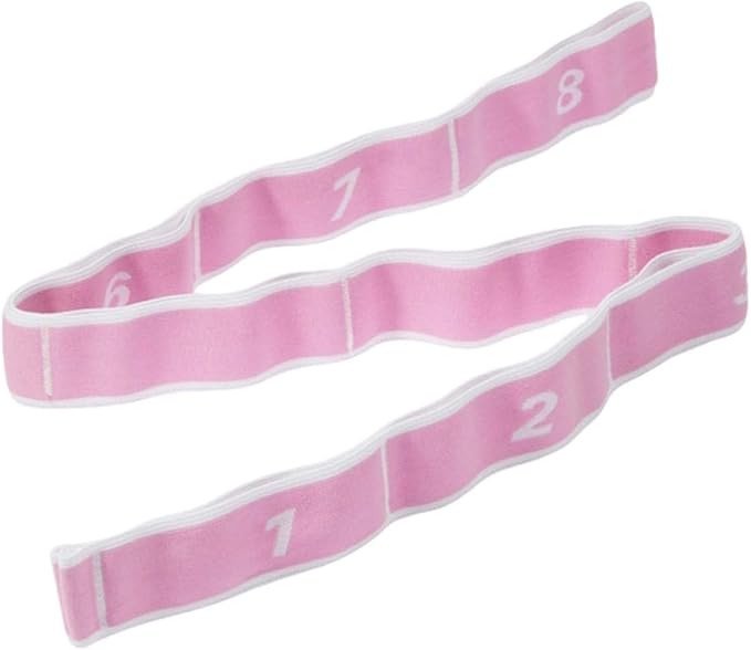 Pull Up Assistance Bands, Elastic 8Loop Heavy Duty Resistance Bands for Working Out,Silicone Multifunction Stretch Resistance Band for Yoga Dance Training Ballet Stretching Latin Gymnastics