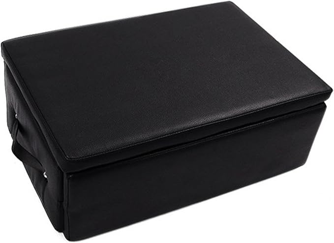 Pilates Sitting Box for Reformer Accessories, Professional Portable Balance Training Box for Core Exercise, Home Gym, Studio, 24.41x16.93x9.06 inch