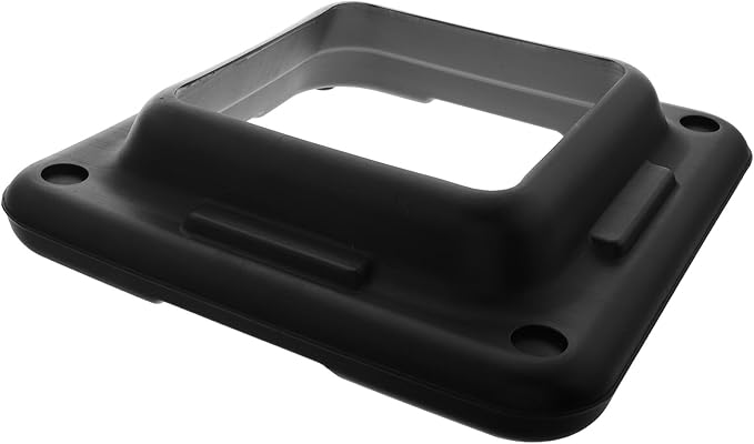 Yoga Step Base Frame Holder with Stabilizer Bottom Tray, Black Yoga Step Platform Support for Home Aerobic Exercise and Fitness Workouts