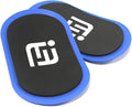 Blue Gliding Discs Core Sliders(Curved Arc) Smooth Use On Carpet Floor Exercise Sliders Equipment.Compact Core Gliders for Home Gym - Fitness Equipment & Full-Body Workout Accessories