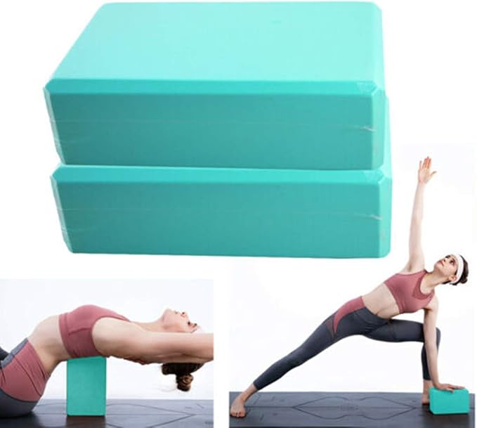 Yoga Wheel & 2 pcs Yoga Blocks & 5 pcs Resistance Bands Combo Value Pack