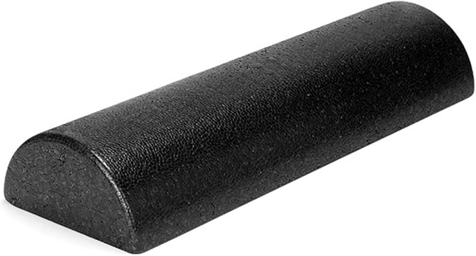 Small Pilates Foam Roller Soft Rollers for Muscles Massage Semicircle Design Small Smooth Foams Relax Muscles Half Round Foam