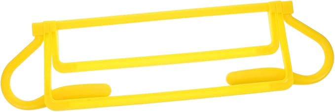 Milisten Modular Speed Training Hurdles Adjustable Hurdles for Football Soccer Basketball Athlete Agility Equipment