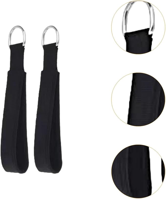 2X Pilates Straps D Ring Improve Flexibility Multifunctional Flexible Reformer