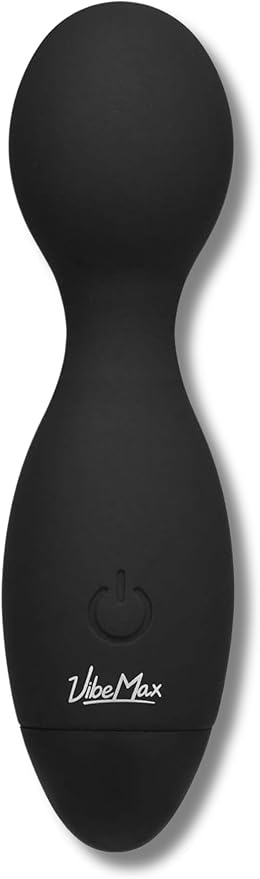 Mini Personal Massage Device - Compact - Lightweight - Small & Quiet - USB Rechargeable - for Muscle Tension Relief in Neck, Back, Shoulders, Legs and Feet (Black)