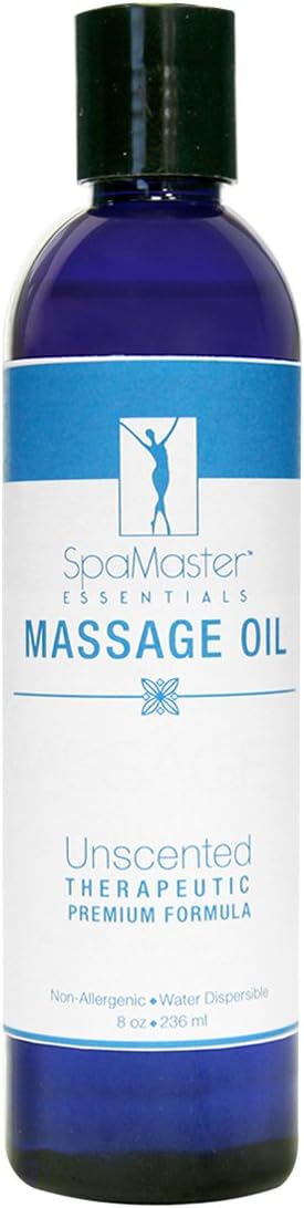 Master Massage Unscented Superior Grade Massage Oil 8ozper Bottle 1count clear