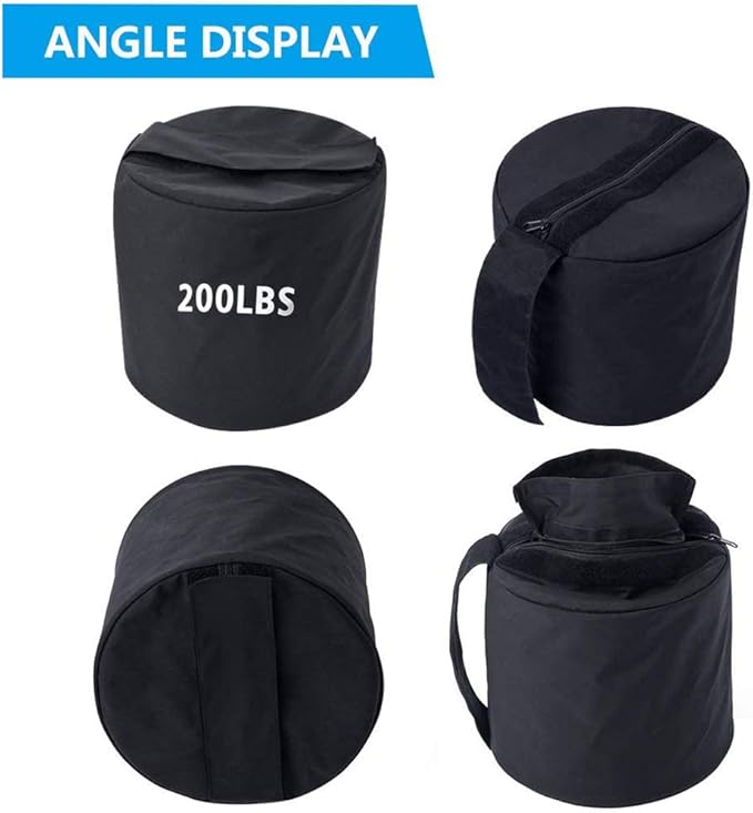 Sandbag Adjustable Heavy Duty Workout Sandbags Fitness Sandbags for Lifting Exercise Bodybuilding 200LBS